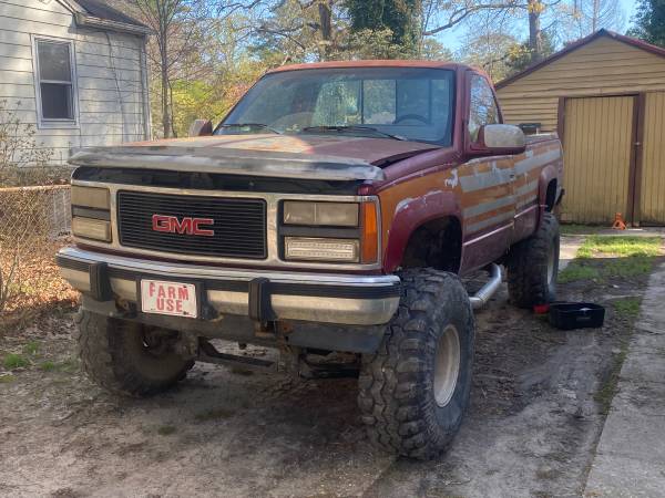 1990 GMC Sierra Mud Truck for Sale - (VA)